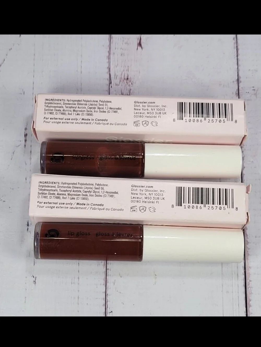 Glossier brand new
